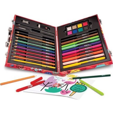 As Happihobbi Κασετίνα Ζωγραφικής Ξύλινη Deluxe My Με 50 Αξεσουάρ (1038-82060) As Happihobbi Κασετίνα Ζωγραφικής Ξύλινη Deluxe My Με 50 Αξεσουάρ (1038-82060)