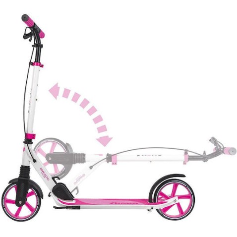 AS Παιδικό Πατίνι Αναδιπλούμενο Shoko Bw 200 Δίτροχο για 8+ Ετών Φούξια