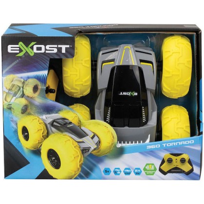 AS Tornado Τηλεκατευθυνόμενο Αυτοκίνητο Stunt Κίτρινο