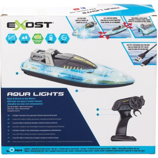 AS Exost Aqua Lights Τηλεκατευθυνόμενο σκάφος 