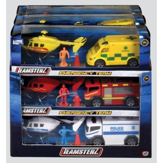 AS Σετ με Ελικόπτερο Teamsterz Άμεση Επέμβαση για 3+ Ετών (Διάφορα Σχέδια) 