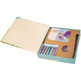 HappiHobbi Ζωγραφική Χειροτεχνίας Με Glitter 1038-21046