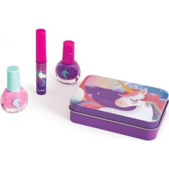 AS Happi Hobbi Σετ Ομορφιάς Νύχια και Χείλη Με Θήκη Για 6+ Χρονών 1081-60003 (Μονόκερος)