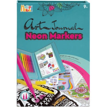 HappiHobbi Art Journal Neon Μαρκαδόροι Για 9+ Χρονών (1038-11041) HappiHobbi Art Journal Neon Μαρκαδόροι Για 9+ Χρονών (1038-11041)