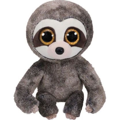 TY Beanie Boos Dangler Χνουδωτός Βραδύποδας Γκρι 23εκ