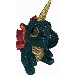 TY Beanie Boos Grindal Χνουδωτό Δράκος Μονόκερος Πολύχρωμο 23εκ