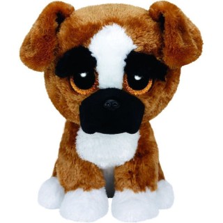 TY Beanie Boos Brutus Χνουδωτό Σκυλάκι Καφέ 23εκ