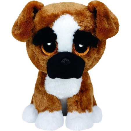 TY Beanie Boos Brutus Χνουδωτό Σκυλάκι Καφέ 23εκ