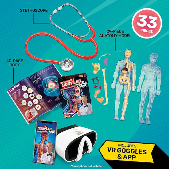 Abacus Brands Body Lab VR Επιστημονικό Σετ Εικονικής Πραγματικότητας