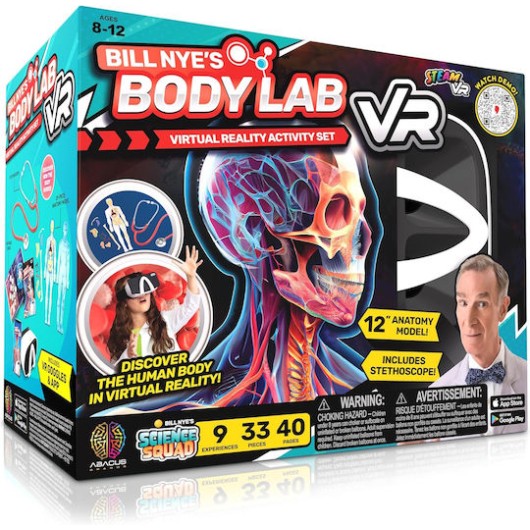 Abacus Brands Body Lab VR Επιστημονικό Σετ Εικονικής Πραγματικότητας