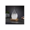 Source Storm Glass Teardrop Συσκευή Καιρού Μορφή Σταγόνας Διακοσμητική Βάση