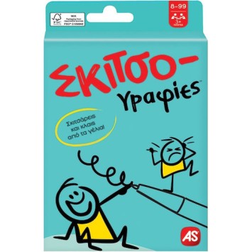 AS Επιτραπέζιο Παιχνίδι Σκιτσογραφίες για 2+ Παίκτες 6+ Ετών 1040-21408 AS Επιτραπέζιο Παιχνίδι Σκιτσογραφίες για 2+ Παίκτες 6+ Ετών 1040-21408