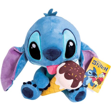 Disney Λούτρινο Stitch με Παγωτό 25εκ Disney Λούτρινο Stitch με Παγωτό 25εκ