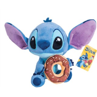 Disney Λούτρινο Stitch με Ντόνατ 25 εκ