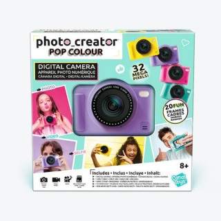 AS Photo Creator Compact Φωτογραφική Μηχανή 32MP (Μωβ)