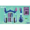 eKids Disney Stitch Ασύρματα Ακουστικά (SH-B52) Μπλε