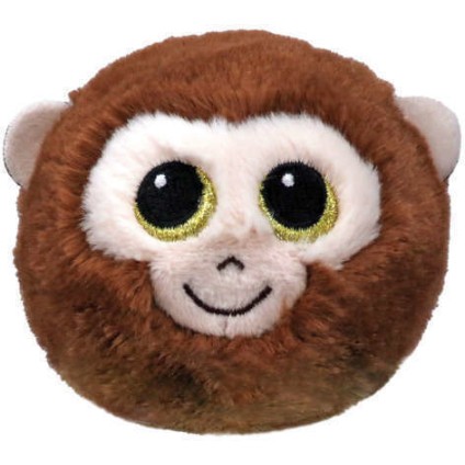 TY Beanie Bouncers Banana Χνουδωτό Μπαλάκι που Αναπηδάει Μαϊμουδάκι Καφέ 1607-83011