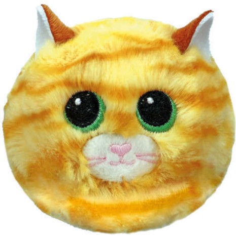 TY Beanie Bouncers Purry Χνουδωτό Μπαλάκι που Αναπηδάει Γατούλα Κίτρινη 1607-83013