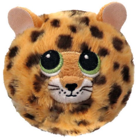 TY Beanie Bouncers Spots Χνουδωτό Μπαλάκι που Αναπηδάει Λεοπάρδαλη Πορτοκαλί 1607-83014