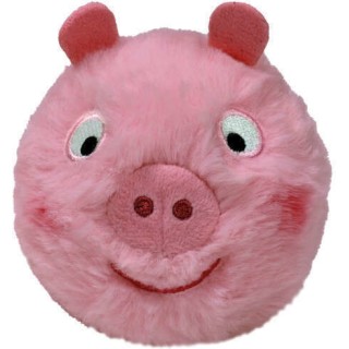 TY Beanie Bouncers Χνουδωτό Μπαλάκι που Αναπηδάει Peppa Pig Ροζ 1607-83038 TY Beanie Bouncers Χνουδωτό Μπαλάκι που Αναπηδάει Peppa Pig Ροζ 1607-83038