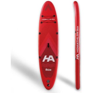 Homathlon Ibiza Φουσκωτή Σανίδα SUP με Μήκος 3.15m Κόκκινη