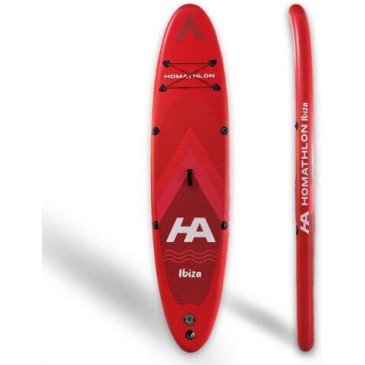 Homathlon Ibiza Φουσκωτή Σανίδα SUP με Μήκος 3.15m Κόκκινη