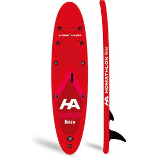 Homathlon Ibiza Φουσκωτή Σανίδα SUP με Μήκος 3.15m Κόκκινη