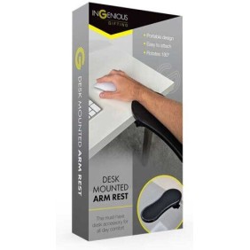 Source Desk Mounted Arm Rest Εργονομική Βάση Στήριγματος Αγκώνα Καρπού Προέκταση Γραφείο