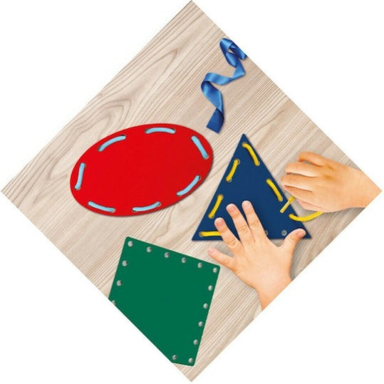 AS Σχήματα Montessori STEM Εκπαιδευτικό Παιχνίδι Γνώσεων για 3-6 Ετών