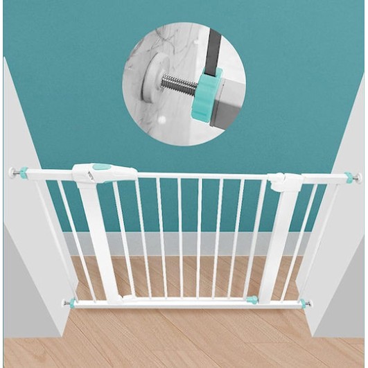 C-TECH Προστατευτική Πόρτα από Μέταλλο σε Λευκό Χρώμα 74x76x76εκ