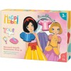 HappiHobbi Παιχνίδι Κατασκευών Χάρτινο Dress Up Πριγκίπισσες για Παιδιά 3+ Ετών