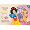 HappiHobbi Παιχνίδι Κατασκευών Χάρτινο Dress Up Πριγκίπισσες για Παιδιά 3+ Ετών