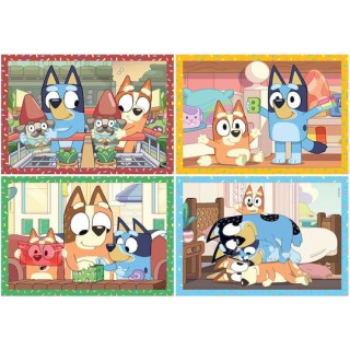 Clementoni Παζλ 4 σε 1 Super Color Bluey (1200-21530)