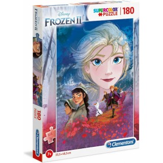 Clementoni Παιδικό Παζλ Super Color Frozen 2 180 τμχ 1210-29768