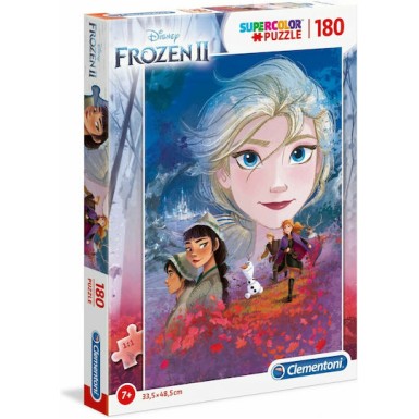 Clementoni Παιδικό Παζλ Super Color Frozen 2 180 τμχ 1210-29768