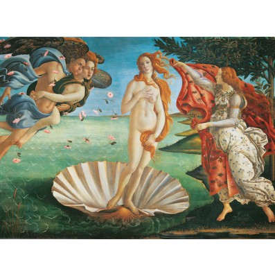 Clementoni Puzzle Museum Collection Μποττιτσέλλι: Η Γέννηση της Αφροδίτης 2000 pcs (1220-32572)
