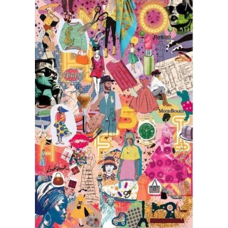 Clementoni Παζλ More is More Collection Fashion & Design 1000 τμχ - Compact Box