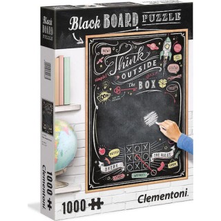 Clementoni Writable Black Board Puzzle - Think out of the Box (1000pcs) (1260-39468)