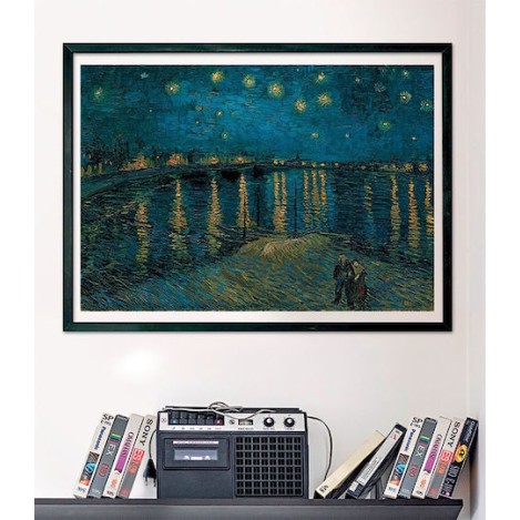 Clementoni Παζλ 1000 Van Gogh: Έναστρη Νύχτα Πάνω Από Το Ρήνο (1260-39789)