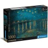 Clementoni Παζλ 1000 Van Gogh: Έναστρη Νύχτα Πάνω Από Το Ρήνο (1260-39789)