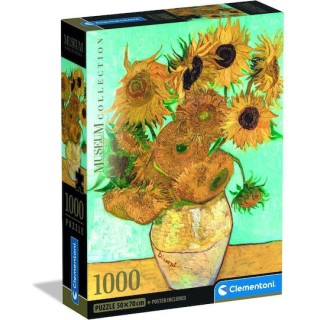 Clementoni Puzzle Museum Collection - Van Gogh: Sunflowers 1000pcs (39966)