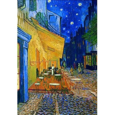 Clementoni Παζλ 1000 H.Q. Museum Van Gogh Καφέ Τη Νύχτα Compact Box - 1260-39969