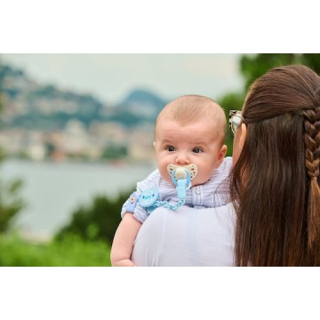 Chicco Κλιπ Πιπίλας Με Αλυσίδα Αστέρι 04084-30