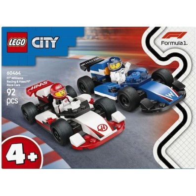 Lego City Formula 1 60464 F1® Williams Racing & Haas F1® Race Cars