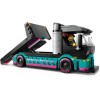LEGO City: Race Car and Car Carrier Truck Building Toy (60406)