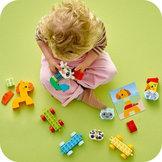 Lego Duplo Animal Train for 1.5+ Years 19pcs 10412