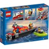 LEGO® City: Fire Rescue Boat 60373