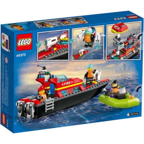 LEGO® City: Fire Rescue Boat 60373