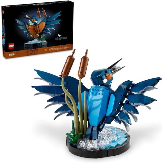 Lego® 10331 Icons Kingfisher Bird για 18+ ετών