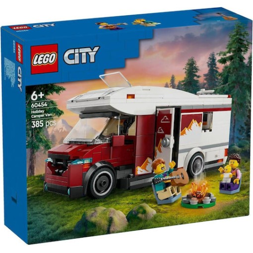 Lego City Holiday Adventure Camper Van for 6+ Years 385pcs 60454